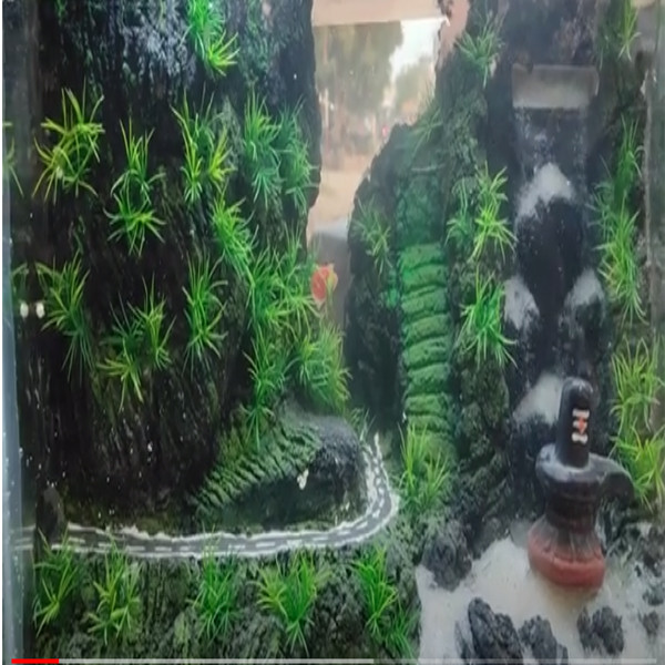 Aquarium hill road and falls design